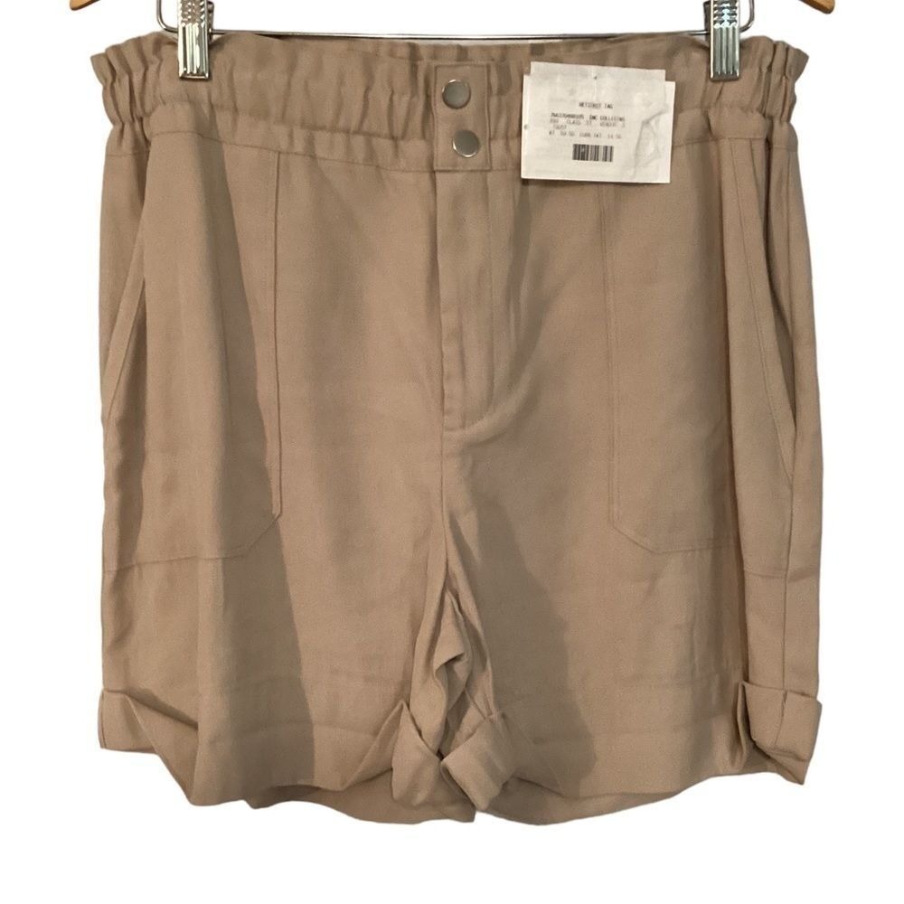 NWT INC tan city‎ shorts size 12